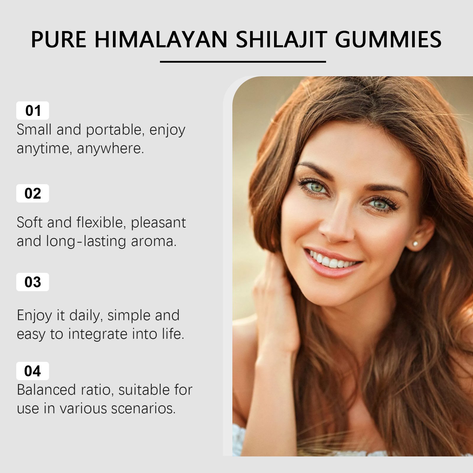 Pure Himalayan Shilajit Gummies product detail 2