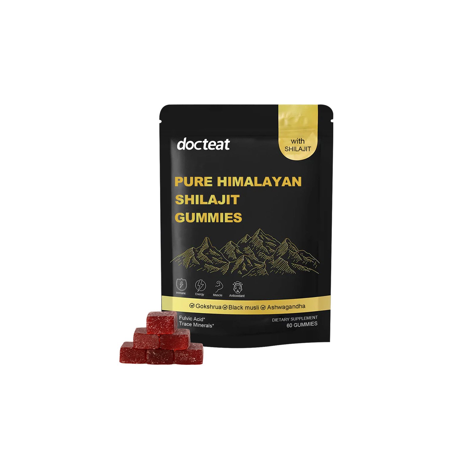 Pure Himalayan Shilajit Gummies