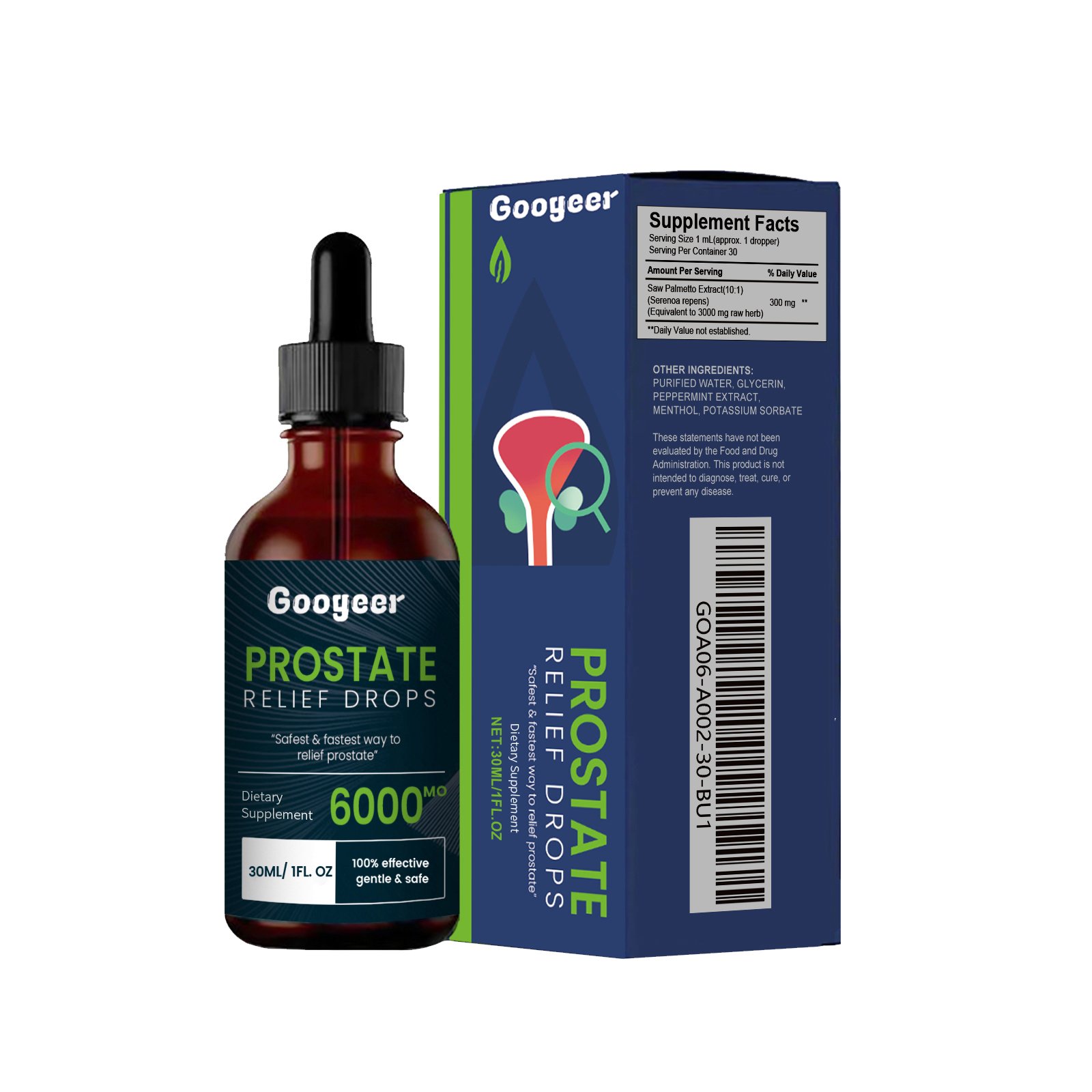 Men’s Prostate and Urinary Support Drops