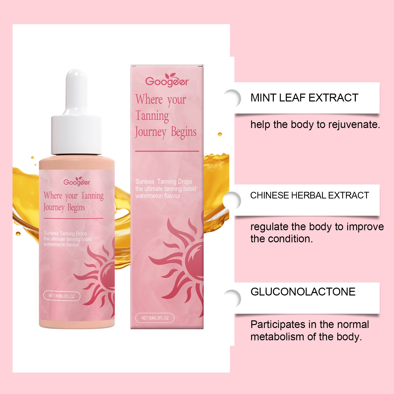 Sunless Tanning Support Drops product detail 4