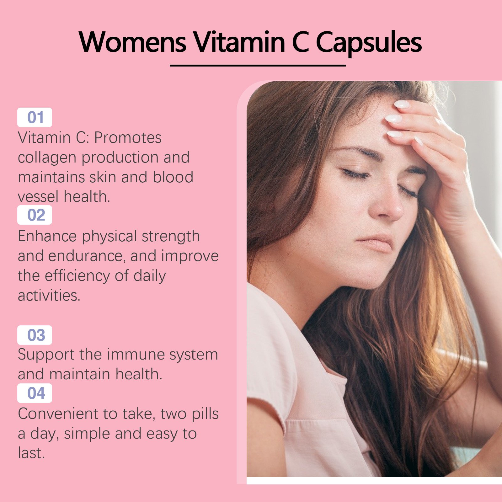 Women's Vitamin C Capsules product detail 3
